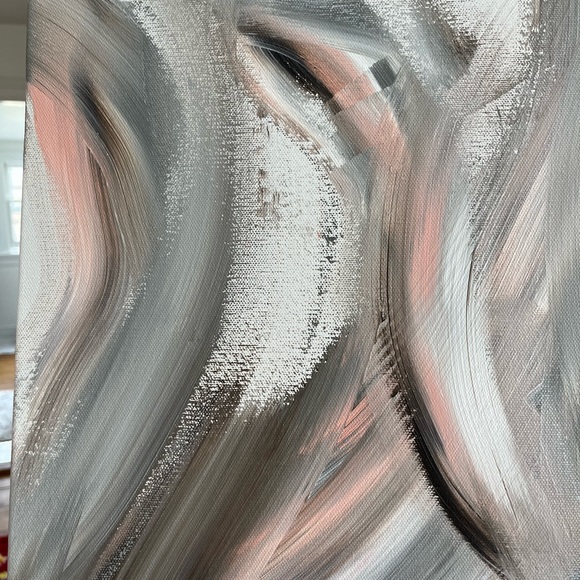 Original Acrylic painting - Ballet Slippers - Picture 5 of 7